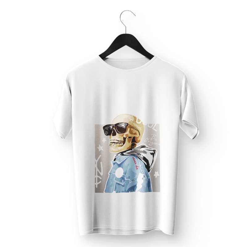 Styzon Fearless Skull Tee – Bold Streetwear Redefined