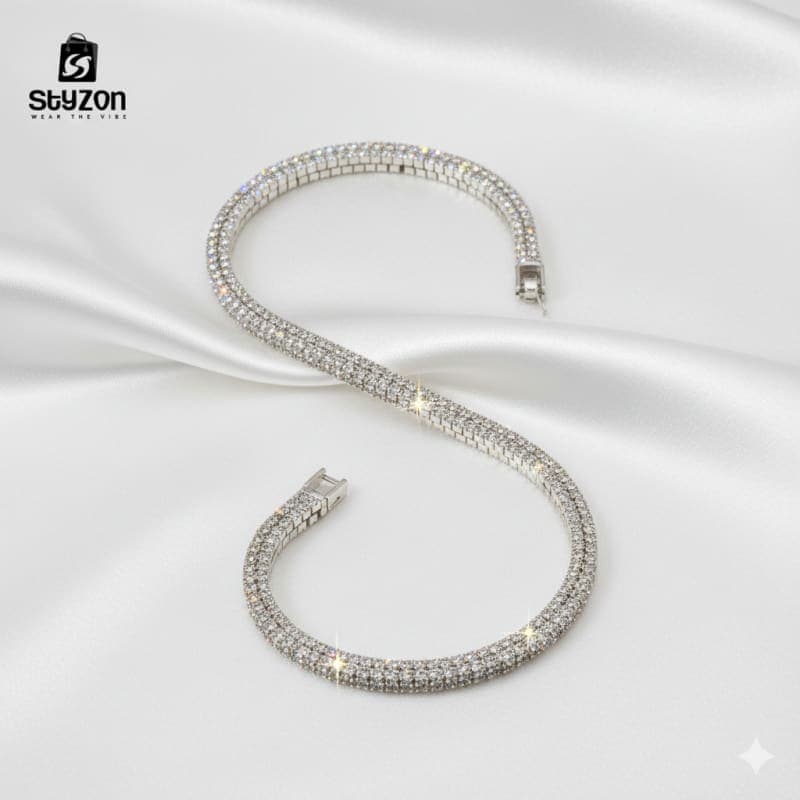 Styzon Spiral Ice – Crystal Wrap Cuff thumbnail 3