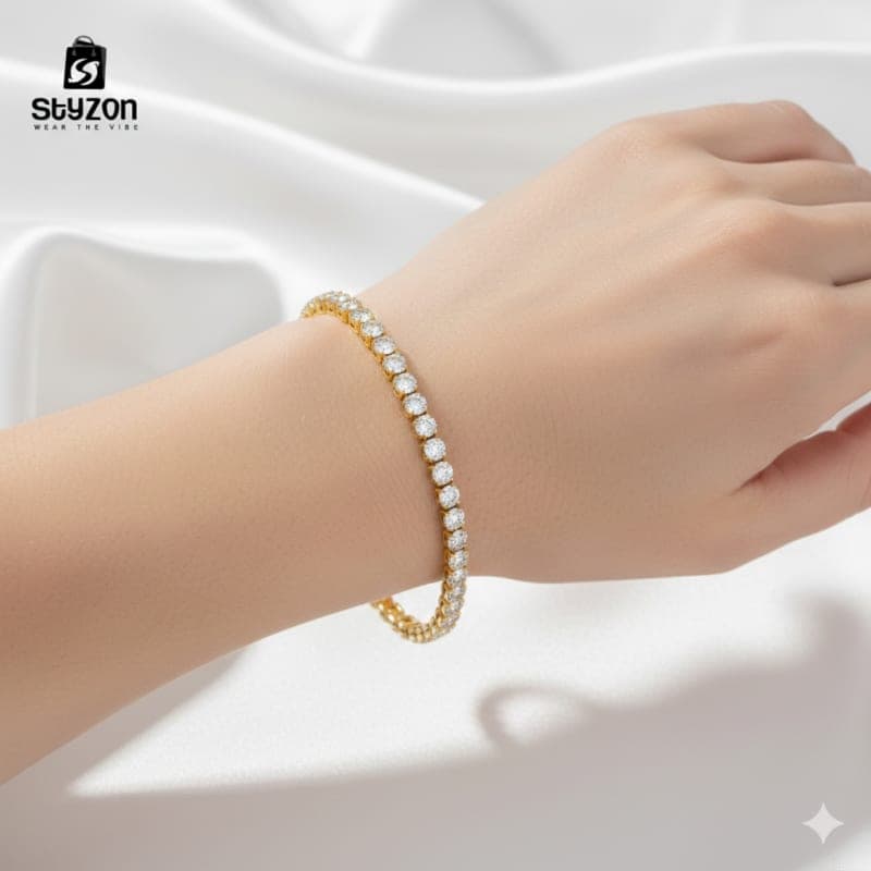 Styzon Classic Tennis – Timeless Sparkle